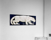 Vintage Penn State Nittany Lion Watercolor Remix Acrylic Print