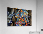 Ceramic crosses Acrylic Print