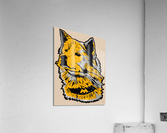 Vintage Michigan Tech Husky Art Acrylic Print