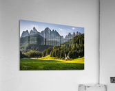 Church before the Dolomites Acrylic Print