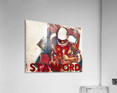 Sixties Stanford Football Art Acrylic Print