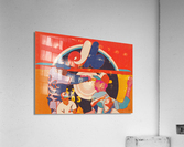 1972 Montreal Expos Throwback Art Acrylic Print