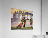 1935 Army Football Art Remix Acrylic Print