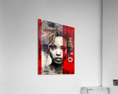 hello my name is 6  Acrylic Print