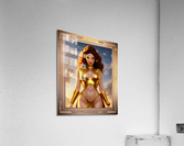 Portrait Of The Goddess Andanina Gorgeous AI Concept Art by Xzendor7 Acrylic Print