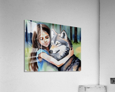 Wolf Love 2 Acrylic Print