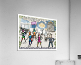 PUSSY RIOT THE OPERA Acrylic Print