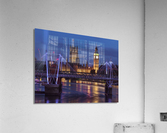 Golden Jubilee over River Thames Acrylic Print