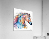 Watercolor Hose Head Acrylic Print