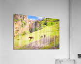 Majestic Puente Nuevo of Ronda - C1804 2911 PIN  Acrylic Print