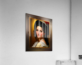 Portrait Of Andrea Heshenburg Enchanting Fantasy AI Concept Art by Xzendor7 Acrylic Print