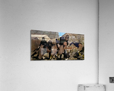 1922 Cal Golden Bears Football Art Acrylic Print