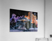 Artist rendering Taughannock Farms Inn Acrylic Print