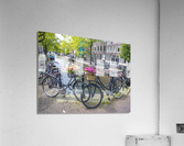 Exploring the Amsterdam Canals  Acrylic Print