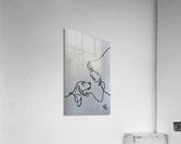 Dog love Acrylic Print
