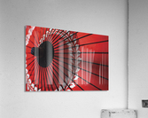Japanese red umbrella; Kyoto, Japan  Acrylic Print