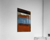 Inspired By Number 61 Rust And Blue Acrylic Print