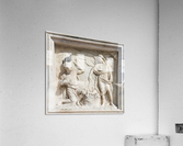 Carving on facade on Milan Cathedral; Milan, Lombardy, Italy Acrylic Print