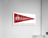 1906 University of Oklahoma Pennant Art Acrylic Print