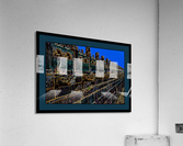 A WALL WITH DRAGON GARGOYLE SPIGETS IN THE FORBIDDEN CITY Acrylic Print