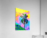 COLORED PALM Acrylic Print
