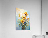 Psalms of the Sunflower: Sunlit Symphony Acrylic Print
