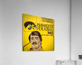 1985 Hayden Fry Iowa Football Art Acrylic Print