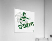 1952 Michigan State Spartans Football Art Acrylic Print