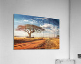 mouhty a photo showing the savannah of Africa fc1 Acrylic Print