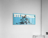 1968 BYU Football Art Acrylic Print