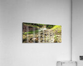 Dry Creek With Poem Acrylic Print