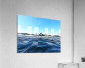 Psychedelic Boat Acrylic Print