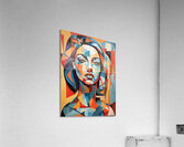 Picasso-esque Portraiture Creative art Acrylic Print