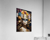 Calaveras Illustration Acrylic Print