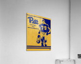 1984 Pitt Panthers Football Art Acrylic Print