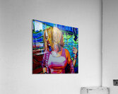 Against the Wall  Acrylic Print
