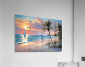Summer Breeze Sailing Acrylic Print
