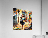 The Studious Scholar Acrylic Print