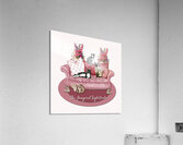 The Pampered Sophisticats Acrylic Print