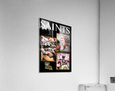 1987 New Orleans Saints Throwback Art Acrylic Print