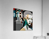 Beauty and mystery in cubism - GIA0923-1041-ILU Acrylic Print
