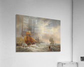 A stormy day of the sea Acrylic Print