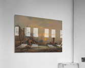 Sunset in a port Acrylic Print