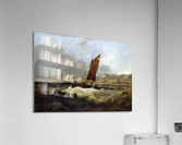 Sailing Boat off the Coast Acrylic Print