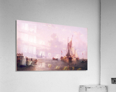 Shipping off a Dutch Port Acrylic Print