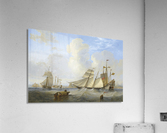 Lots of boats by the sea Acrylic Print