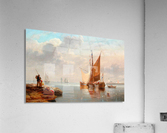 Dutch Fishing Boats Acrylic Print