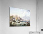 Fishing boats off Scotland Acrylic Print