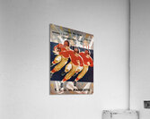 1937 Cotton Bowl Program Cover Art Acrylic Print