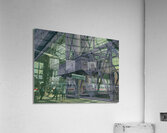 Bahnhof Intervention Acrylic Print